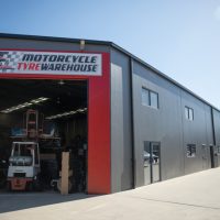 commercial painting in Brendale of motorcycle tyre warehouse