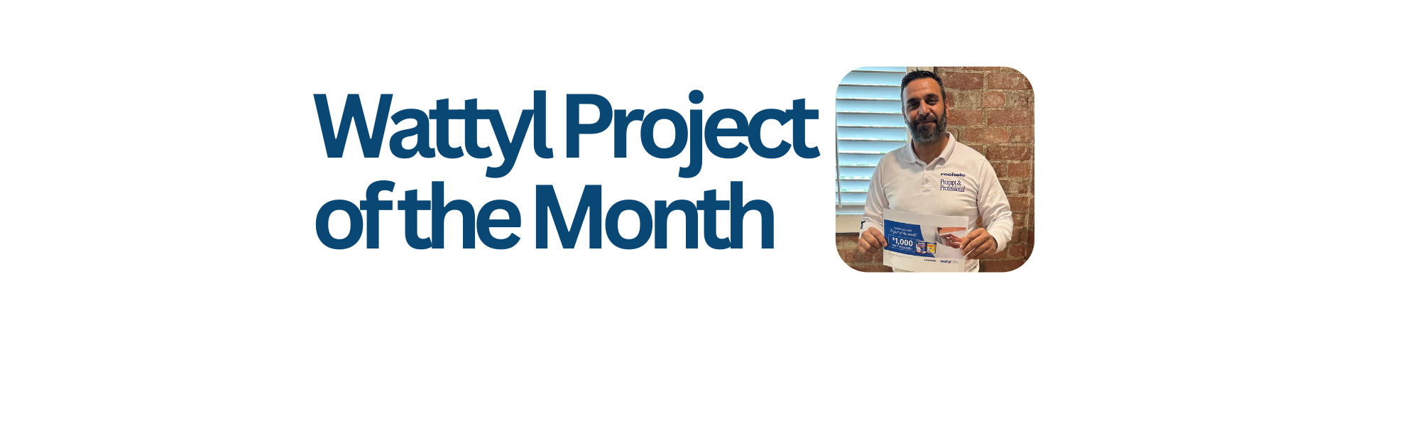 January Wattyl Project of the Month